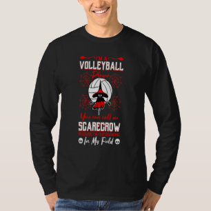 Halloween-Volleyballspieler-Spiel Sport Gruselig N T-Shirt