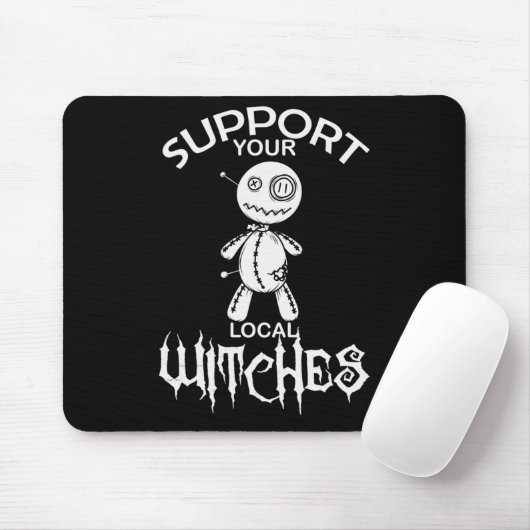 Halloween Voodoo Puppe "Unterstützen Sie Ihre loka Mousepad (Mit Mouse)