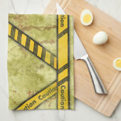 Halloween-Vorsichtslabor Geschirrtuch (Viertel Falte)