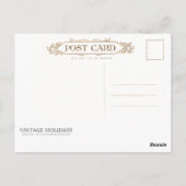 Halloween-Vorsichtsmaßnahmen Postkarte (Rückseite)