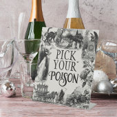 Halloween Wähle Dein Gift Essen Trinken Schild