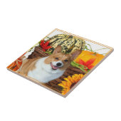Halloween Waliser Corgi-Keramik-Fliese Fliese (Seite)