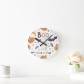 Halloween Wall Clock Runde Wanduhr (Zuhause)