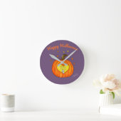 Halloween Wall Clock Runde Wanduhr (Zuhause)