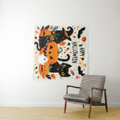 Halloween Wandteppich (Beispiel (Horizontal))