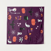 Halloween Wandteppich (Vorderseite (Horizontal))