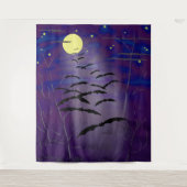 Halloween Wandteppich (Vorderseite)