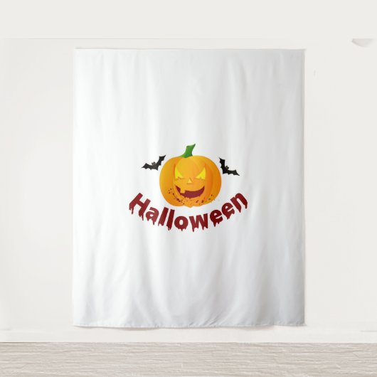 Halloween Wandteppich (Vorderseite)