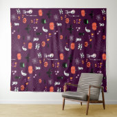 Halloween Wandteppich (Beispiel (Horizontal))