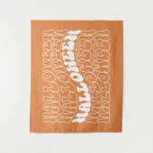 Halloween Wandteppich (Vorderseite)