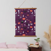 Halloween Wandteppich Mit Holzrahmen (Schlafzimmer)