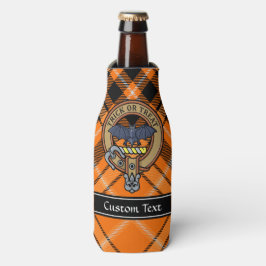 Halloween Wappen über Tartan Flasche Cooler Flaschenkühler