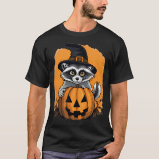 Halloween-Waschbär T-Shirt
