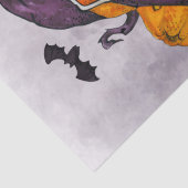 Halloween Wassercolor Truck Pumpkins Seidenpapier (Detail)