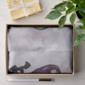 Halloween Wassercolor Truck Pumpkins Seidenpapier (Geschenk)