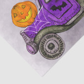 Halloween Wassercolor Truck Pumpkins Seidenpapier (Detail)