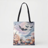 Halloween Wasserfarbe Tasche (Vorderseite)