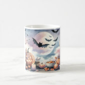 Halloween-Wasserfarben Kaffeetasse (Mittel)