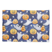 Halloween Wasserfarbmuster Kissenbezug (Rückseite)