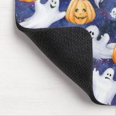 Halloween Wasserfarbmuster Mousepad (Ecke)