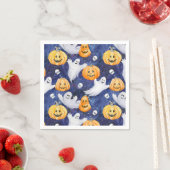 Halloween Wasserfarbmuster Serviette (Beispiel)