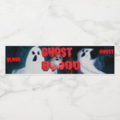 Halloween Wasserflaschenetikett (Einzelnes Label)