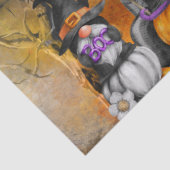 Halloween Watercolor Gnomes Seidenpapier (Detail)