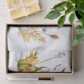 Halloween Watercolor Pumpkins Seidenpapier (Geschenk)