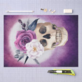 Halloween Watercolor Skull Seidenpapier (Handwerk)
