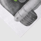 Halloween Watercolor Truck Gnomes Seidenpapier (Detail)