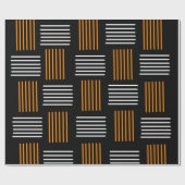 Halloween Weave Geschenkpapier (Flach)