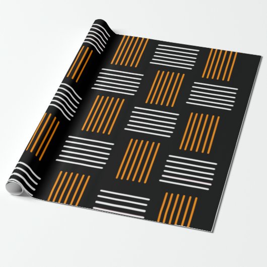 Halloween Weave Geschenkpapier (Ungerollt)