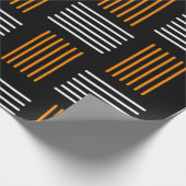 Halloween Weave Geschenkpapier (Ecke)