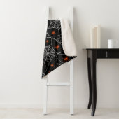 Halloween Web und Spinnen Hintergrund. Sherpadecke (Beispiel)