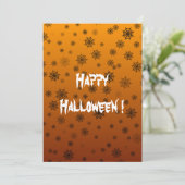 Halloween-Webflachkarte (Stehend Vorderseite)