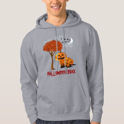 HALLOWEEN Wechsel zum laufenden Jahr Hoodie (Vorderseite)
