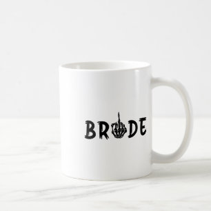 Halloween Wedding Bride Groom Skelett bis zum Tod Kaffeetasse