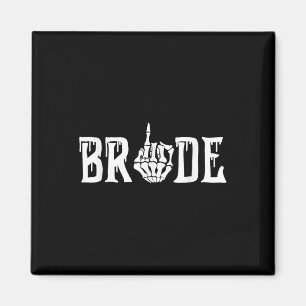 Halloween Wedding Bride Groom Skelett bis zum Tod Magnet