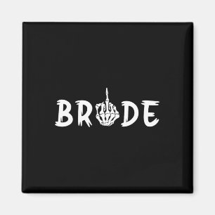 Halloween Wedding Bride Groom Skelett bis zum Tod Magnet