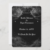 halloween wedding Invitation Einladung (Vorderseite)