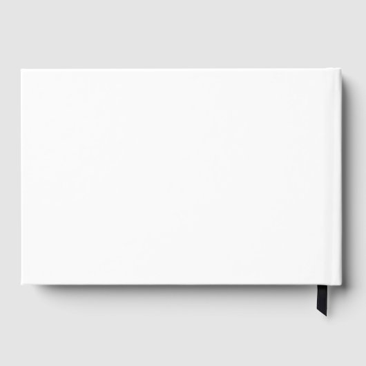 Halloween Wedding Spider Wave Gästebuch (Rückseite)