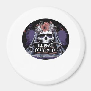 Halloween Wedding Spooky Wedding Halloween-Party T Magnet
