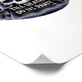 Halloween Wedding Spooky Wedding Halloween-Party T Poster (Ecke)