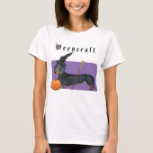 Halloween| Weencraft - Dackel Rotzunge T-Shirt (Vorderseite)