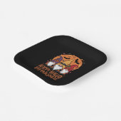 Halloween Weihnachtsgeschenk HalloDankeMas Gnomes Pappteller (Gewinkelt)