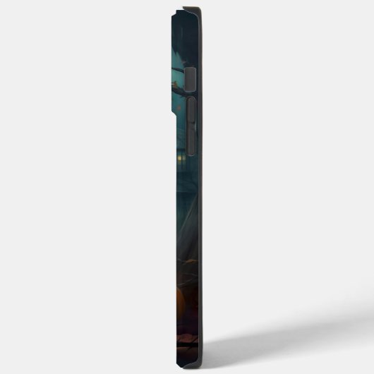 Halloween Weimaraner mit Pumpkins Beängstigend Case-Mate iPhone Hülle (Rückseite / Links)