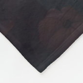 Halloween Weimaraner mit Pumpkins Beängstigend Fleecedecke (Ecke)