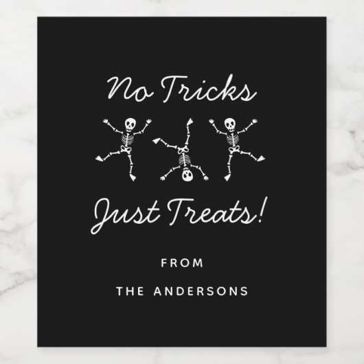 Halloween Weinetikett (Einzelnes Label)