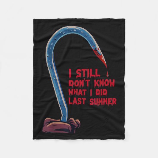 Halloween weiß ich noch immer nicht, was ich letzt fleecedecke (Vorderseite)