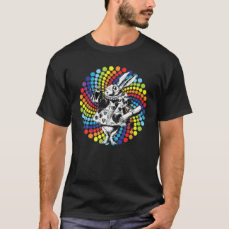 Halloween Weißes Kaninchen Alice-in-Wonderland T-Shirt
